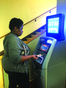 Jeleesa McAlpine 25 General studies Checking Balance on the ATM monitor