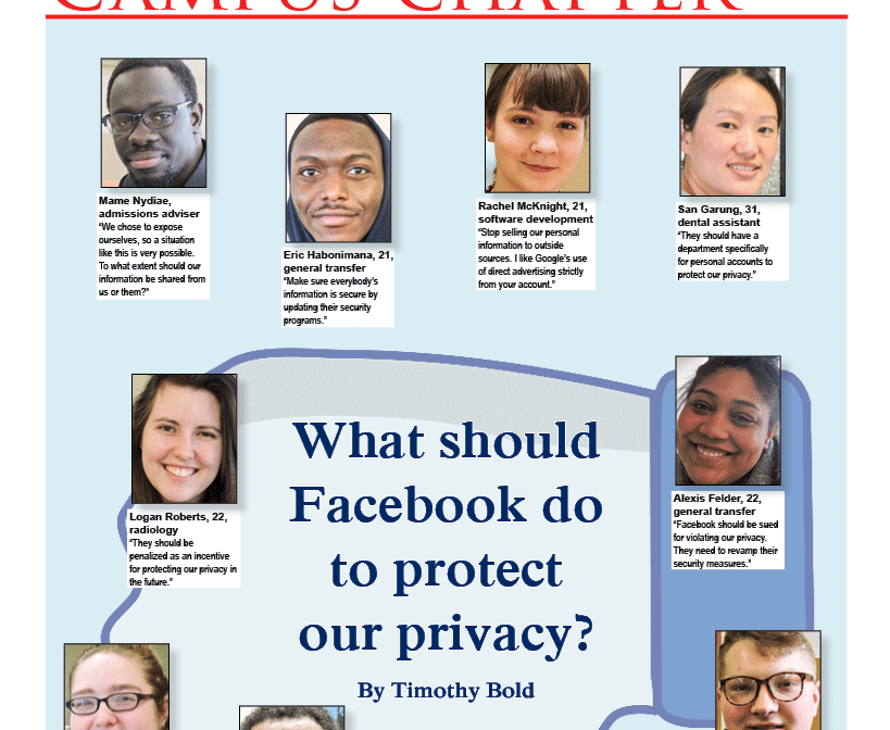 Image showcasing What should Facebook do to protect our privacy? - The Scene