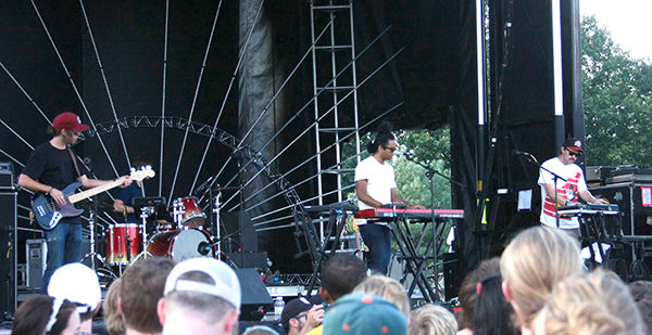 Toro Y Moi was one of the about 30 bands that performed at LouFest. (Photo by Julian Hadley)