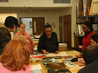 Mario Carlos instructing his students in class. (Photo by Julian Hadley)