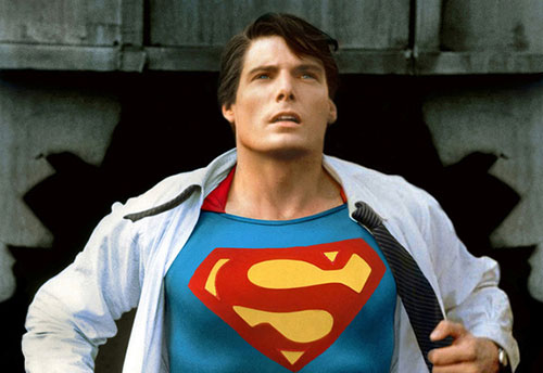 Christopher Reeve starred in several “Superman” movies.  (Photo by DC Universal)