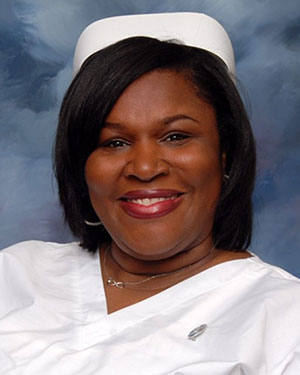Richelle Herron is president of the Florissant Valley Student Nurses Association. She will graduate in May.
